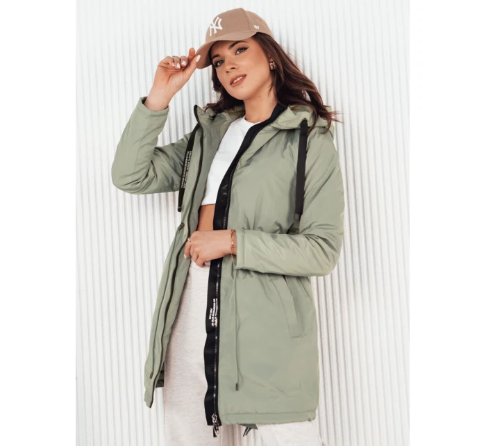 Dámska prechodná bunda VERCHA zelená FashionStreet TY4262