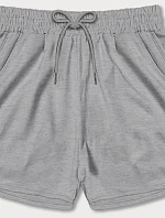 Dámske športové šortky sivé (8K951-2)