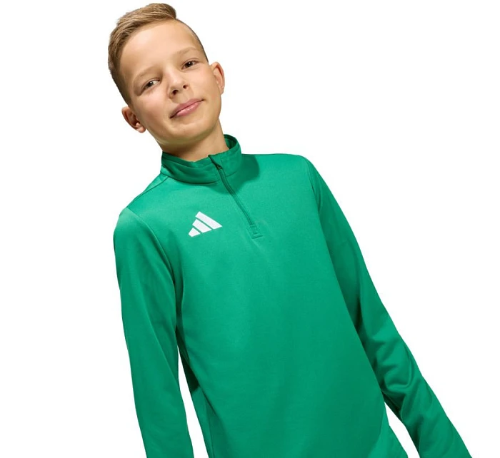 Detská mikina adidas Entrada 26 Training Top zelená JZ6632