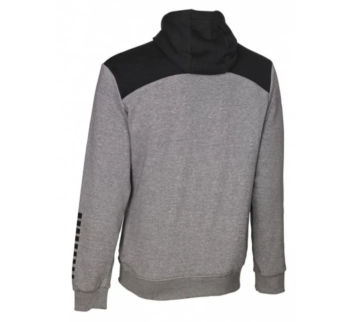 Select Oxford Zip Hoodie U T26-01811 šedá/čierna mikina