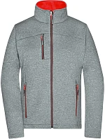 JN Dámská 2vrstvá melanžová softshell bunda 02. dark model 22530622 - Daiber JN Dámská 2vrstvá melanžová softshell bunda 02. dark model 22530622 - Daiber