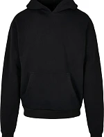 Build your Brand BY 162 Mikina s kapucňou z hrubej bavlny „Ultra Heavy“ 56.0162 čierna