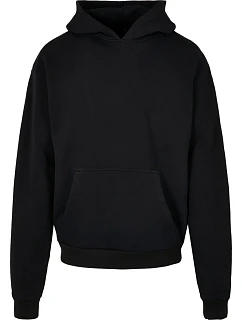 Build your Brand BY 162 Mikina s kapucňou z hrubej bavlny „Ultra Heavy“ 56.0162 čierna