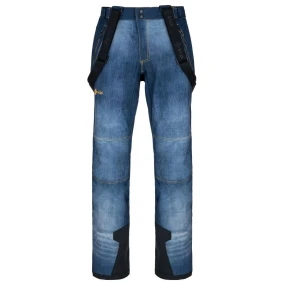 Pánske lyžiarske nohavice Jeanso-m tmavo modrá - Kilpi