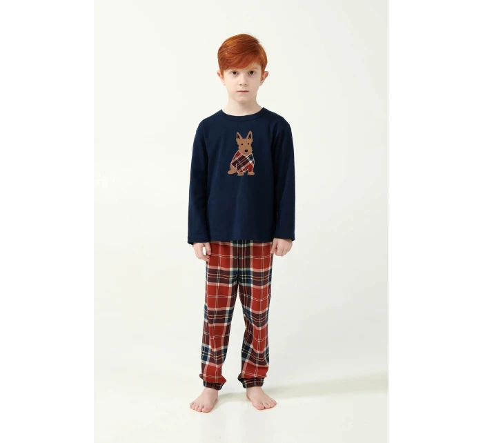 Vamp - Vianočné detské pyžamo s potlačou 21515 - Vamp