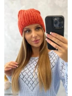 Dámska čiapka Rebeka K345 červená