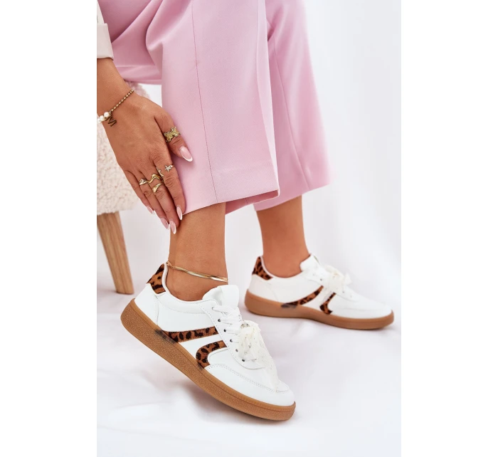 Nízké Dámské Tenisky S Bílé model 21689467 - Boto Nízké Dámské Tenisky S Bílé model 21689467 - Boto