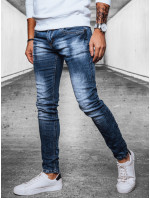 Pánske modré džínsové nohavice Dstreet UX4095