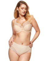 Dámská polovyztužená podprsenka / Béžová  model 19583647 - Gorteks