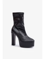 Topánky na podpätku model 204694 Step in style