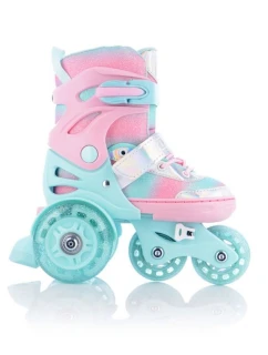 Nastaviteľné kolieskové korčule FunActiv Twixer Girl Jr 1000000012