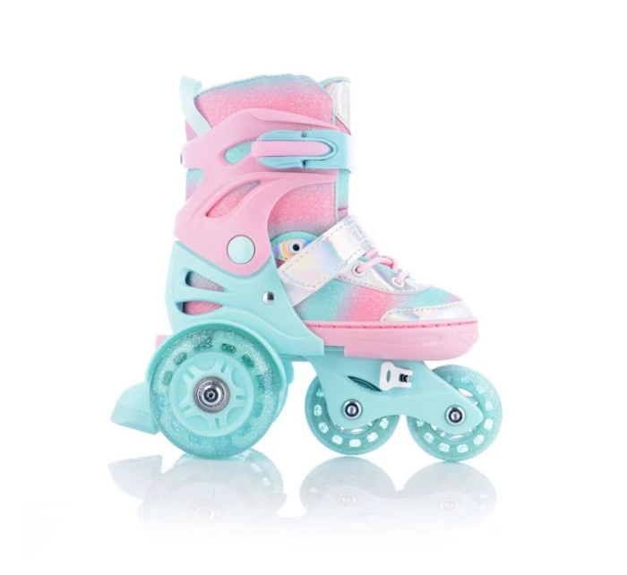 Nastaviteľné kolieskové korčule FunActiv Twixer Girl Jr 1000000012 Nastaviteľné kolieskové korčule FunActiv Twixer Girl Jr 1000000012