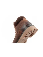 Wrangler Yuma pánske sobolie topánky elegantné kožené topánky tmavohnedé
