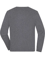 JN Pánský svetr s kulatým výstřihem 02. grey heather model 22531414 - Daiber JN Pánský svetr s kulatým výstřihem 02. grey heather model 22531414 - Daiber