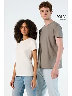 Tričko SOL'S Imperial z hrubej bavlny 25.1500, svetlofialové