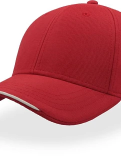 Atlantis Headwear Estoril-S 6-panelová čiapka 33.0230 červená
