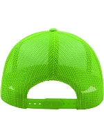 Atlantis Headwear Rapper – 5-panelová sieťovaná čiapka 33.2070, zelená fluo Atlantis Headwear Rapper – 5-panelová sieťovaná čiapka 33.2070, zelená fluo