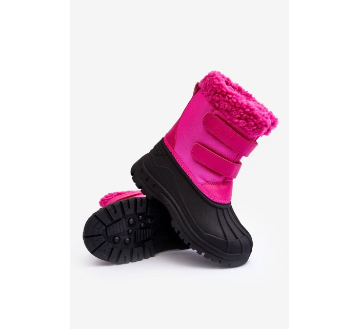 Dziecięce Śniegowce Na Rzepy Big Star Fuksja MM374112 Dziecięce Śniegowce Na Rzepy Big Star Fuksja MM374112