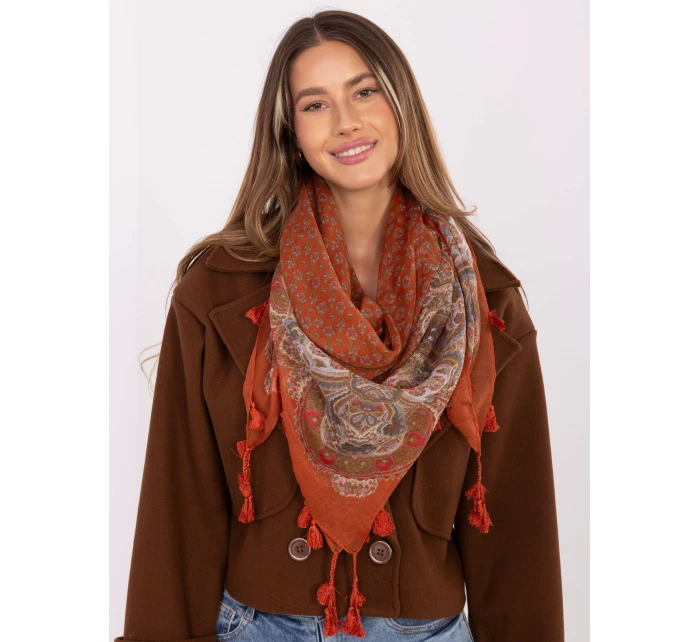 Šál-AT-CH-ENEC-72.31P-svetlo hnedá