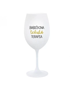 BABY'S LIQUID THERAPY - pohár na biele víno 350 ml