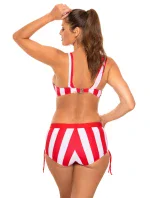 Plavky Fifi M-657 červeno-bílé - Marko