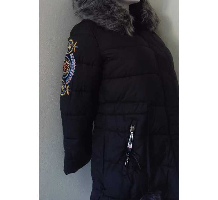 Dámska zimná bunda s kapucňou J-W1704(ty0162) - Feifa