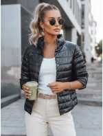 Dámska prešívaná obojstranná bunda FLORIS black FashionStreet TY2751