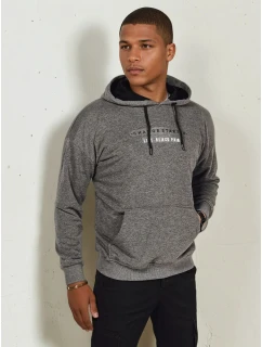 Pánská mikina s potiskem antracitová Dstreet model 21976156 - FashionStreet