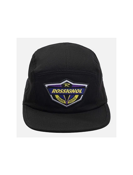 Čepice ROSSIGNOL Super 5P Cap, černá Čepice ROSSIGNOL Super 5P Cap, černá