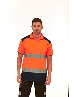 220 HiVis Piqué Polo hi vis model 22501613 - Yoko
