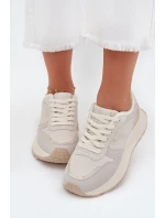 Dámske kožené tenisky Big Star HI-POLY SYSTEM - biele Dámske kožené tenisky Big Star HI-POLY SYSTEM - biele