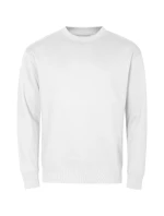 Posádková mikina unisex biela