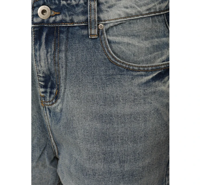 Pánske modré vrecovité džínsové nohavice FashionStreet UX4478