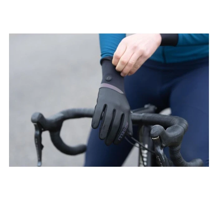 Zimné rukavice Rogelli DISTANCE black S