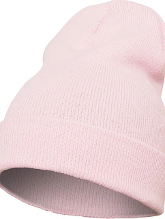 Dlouhá pletená čepice baby pink model 22478661 - Flexfit
