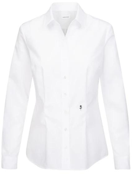 Seidensticker Blouse Slim LSL Blúzka s dlhými rukávmi 78.0613 biela Seidensticker Blouse Slim LSL Blúzka s dlhými rukávmi 78.0613 biela