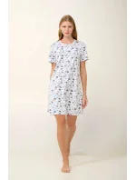 Vamp - Bavlnená nočná košeľa s krátkym rukávom 21952 - Vamp