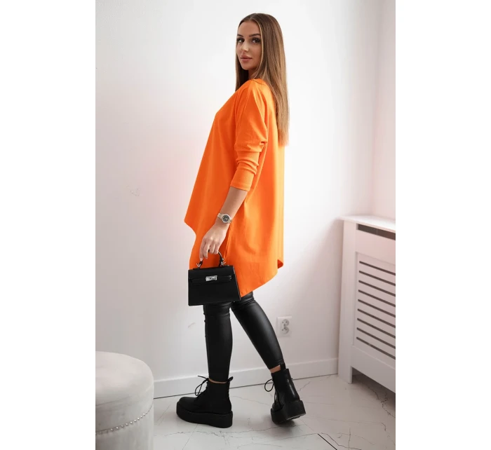 Oversize blúzka oranžová Oversize blúzka oranžová