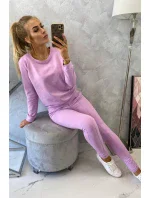 Fialová tepláková súprava