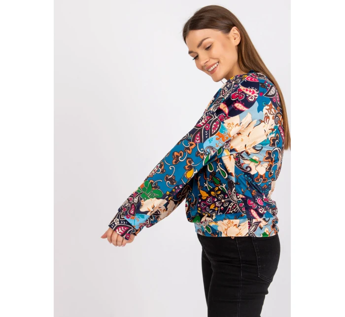 Blúzka DHJ BZ 6033 2.46P tmavo modrá Blúzka DHJ BZ 6033 2.46P tmavo modrá