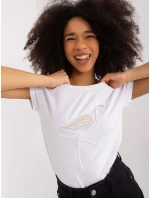 Bluzka RV BZ model 19734888 biały - FPrice Bluzka RV BZ model 19734888 biały - FPrice