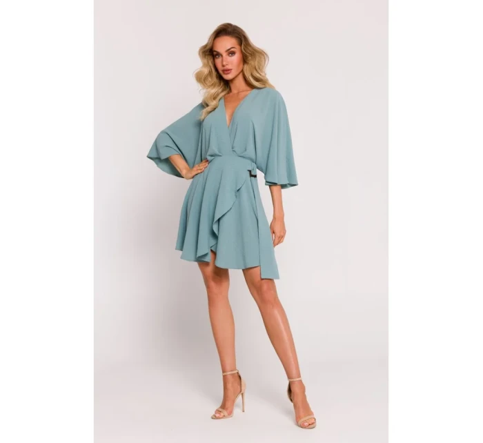 Rozšířené mini šaty model 19660835 - Moe