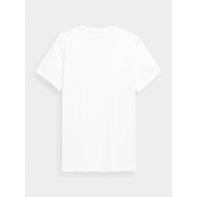 Pánske tričko 4F H4L22-TSM048 biele