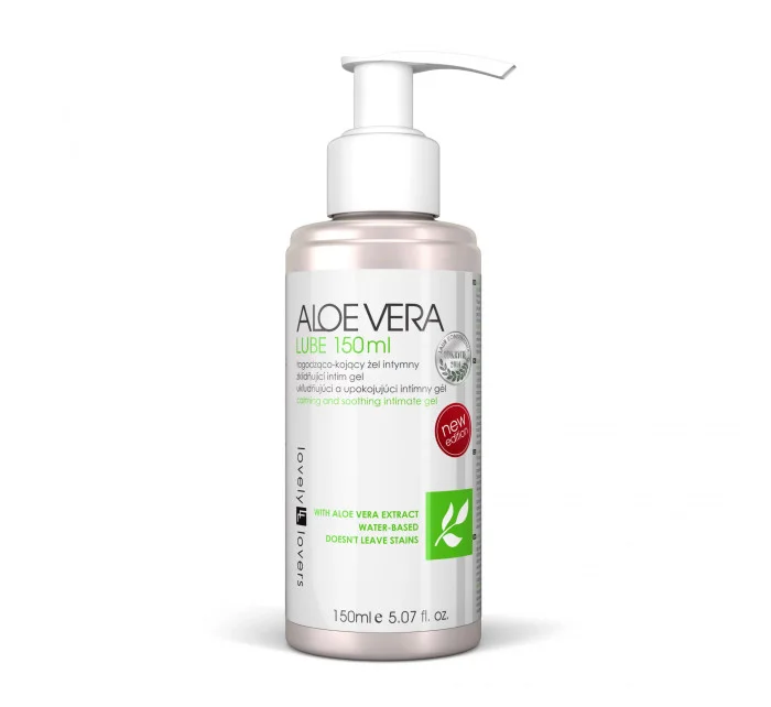 Aloe Vera Lube 150ml - Lovely Lovers Aloe Vera Lube 150ml - Lovely Lovers