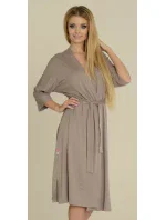 Dámský župan dlouhý model 2614006 - De Lafense Dámský župan dlouhý model 2614006 - De Lafense