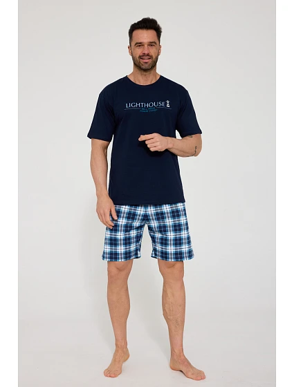 PÁNSKE PYŽAMO KR 326/215 LIGHTHOUSE BIG