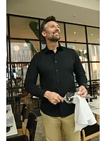 Elastická košile s dlouhým rukávem 11. black model 22475640 - Russell Athletic Elastická košile s dlouhým rukávem 11. black model 22475640 - Russell Athletic