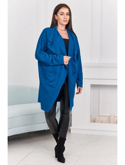 model 18856942 s kapsami námořní - K-Fashion