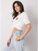 Tričko 217 TS model 15061058 ecru - FPrice Tričko 217 TS model 15061058 ecru - FPrice