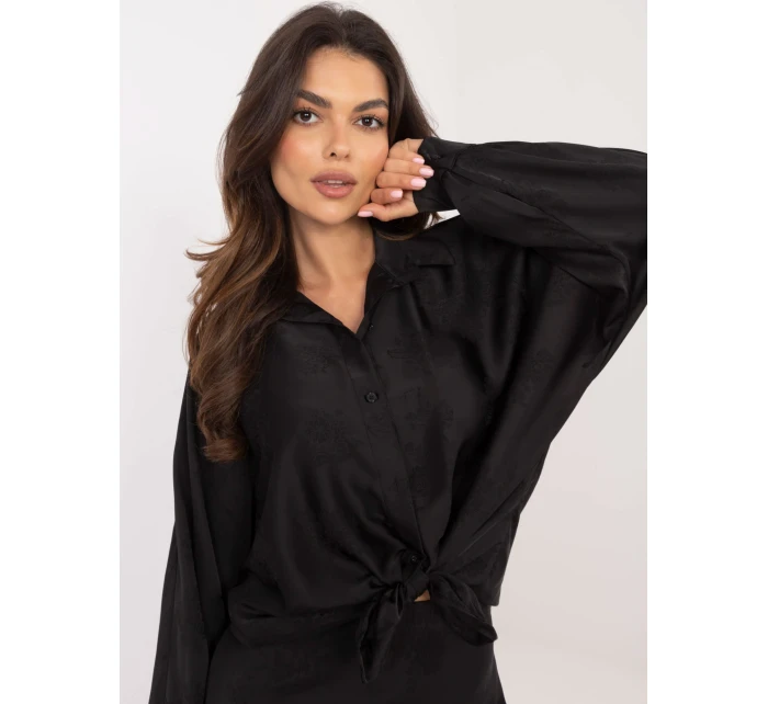 Košeľa DHJ KS 16528.34 čierna